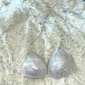 🔴6 for $30🔴 Holographic bikini top
